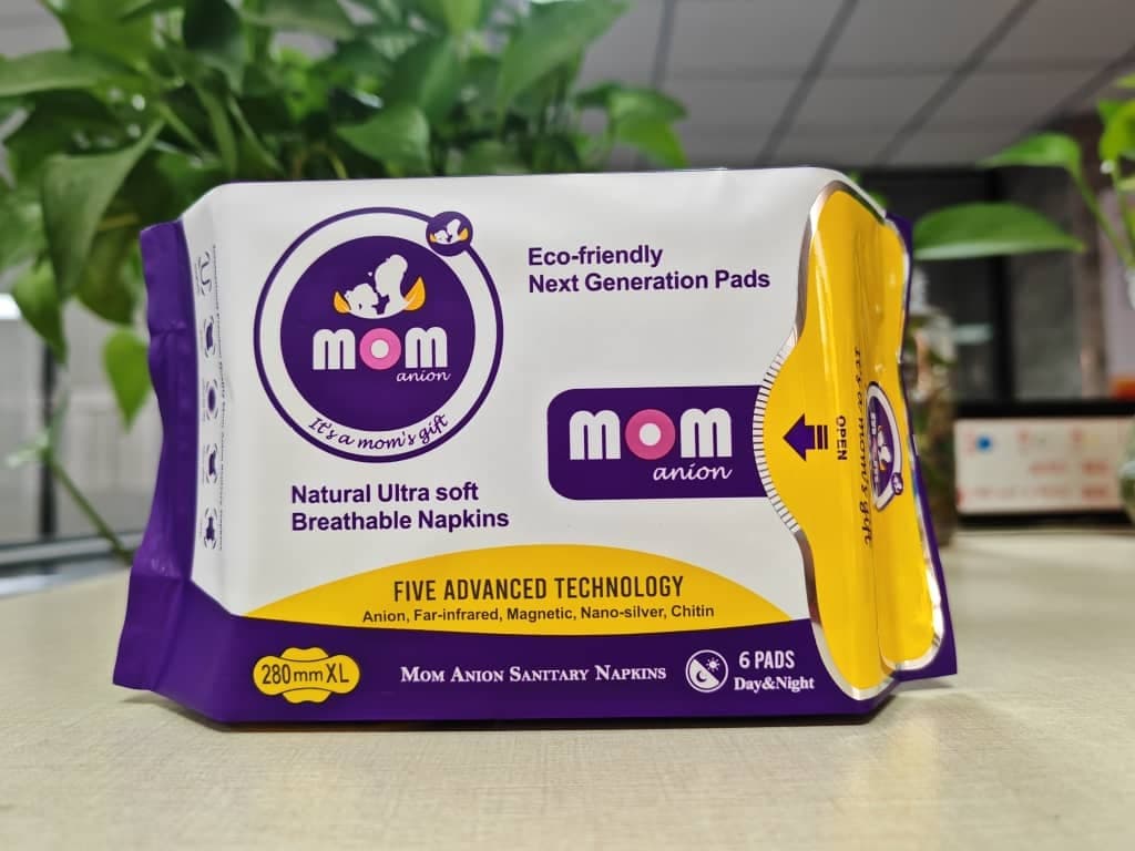 MOM ANION (XL-280mm) SANITARY NAPKIN